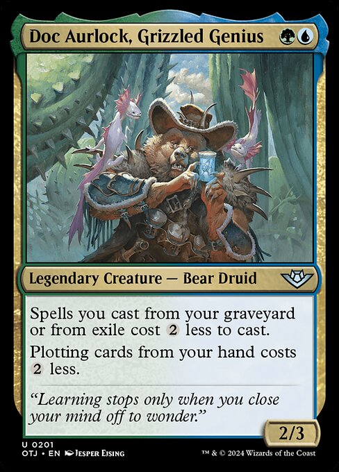 Doc Aurlock, Grizzled Genius (Foil) - Outlaws of Thunder Junction