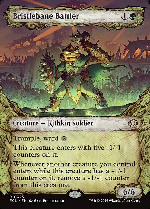 Bristlebane Battler (Showcase) - Lorwyn Eclipsed