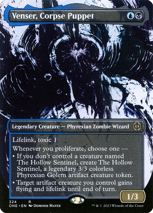 Venser, Corpse Puppet (Showcase) - Phyrexia: All Will Be One