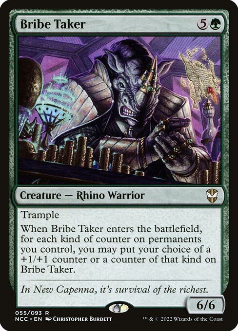 Bribe Taker - Commander: Streets of New Capenna