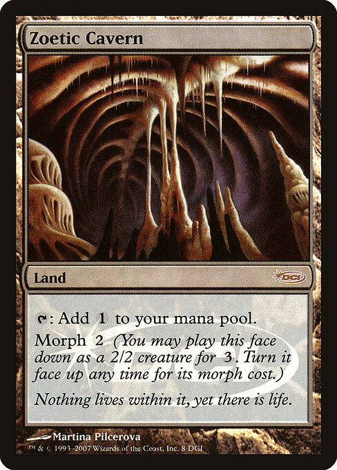 Zoetic Cavern (Foil) - WPN & Gateway Promos