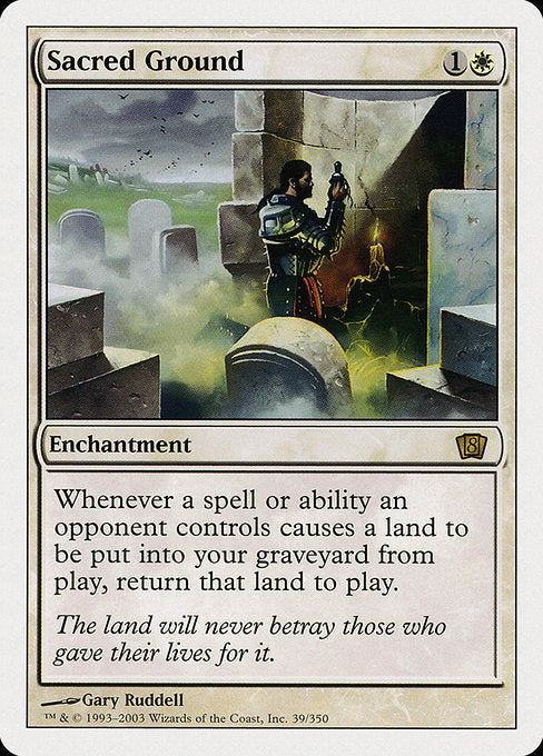 Sacred Ground - 8th Edition