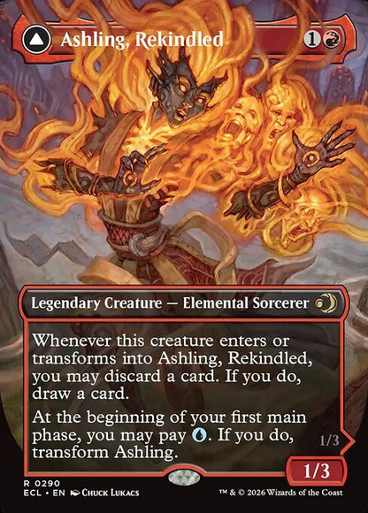 Ashling, Rekindled (Borderless) - Lorwyn Eclipsed