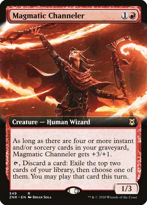 Magmatic Channeler (Extended Art) - Zendikar Rising