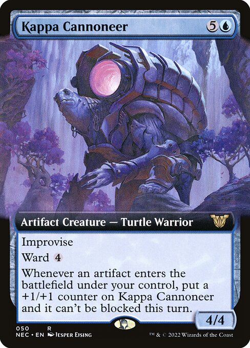 Kappa Cannoneer (Extended Art) - Commander: Kamigawa: Neon Dynasty