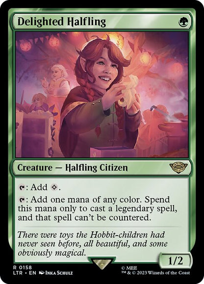 Delighted Halfling - Universes Beyond: The Lord of the Rings: Tales of Middle-earth