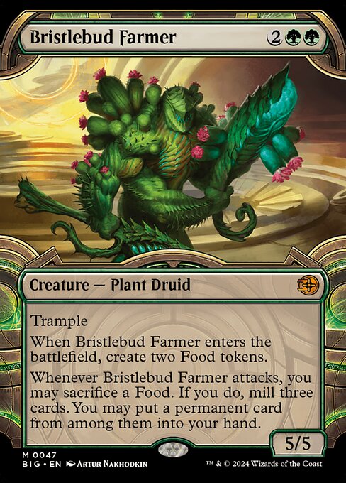 Bristlebud Farmer (Foil) - Outlaws of Thunder Junction: The Big Score