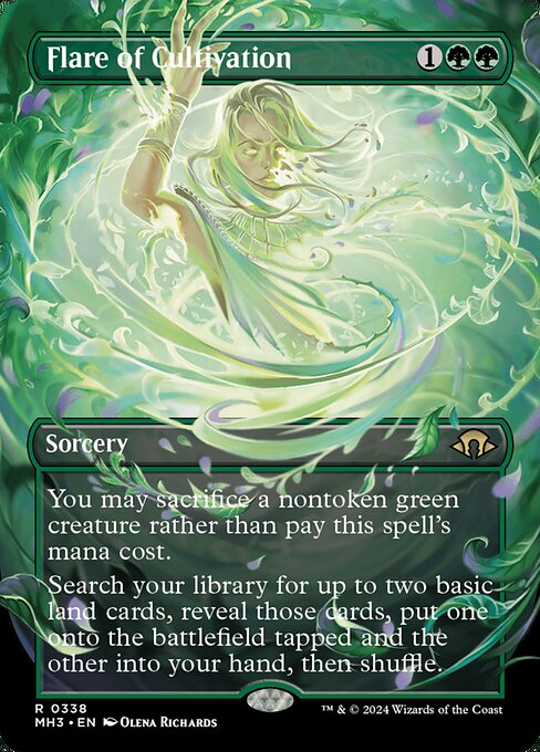 Flare of Cultivation (Borderless) - Modern Horizons 3