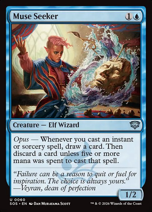 Muse Seeker (Foil) - Secrets of Strixhaven
