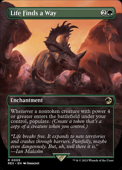 Life Finds a Way (Borderless) - Universes Beyond: Jurassic World Collection