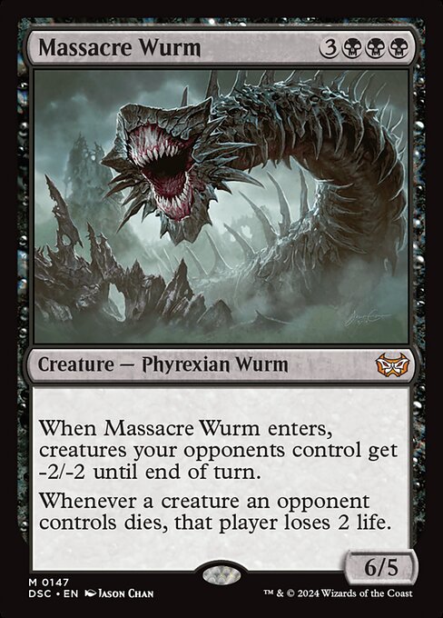 Massacre Wurm - Commander: Duskmourn: House of Horror