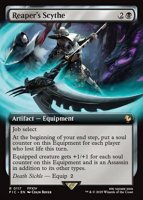 Reaper's Scythe (Extended Art) - Commander: FINAL FANTASY