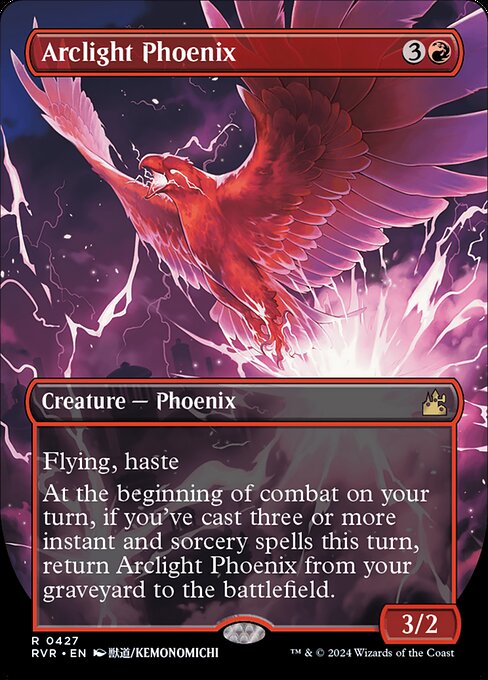 Arclight Phoenix (Anime Borderless) - Ravnica Remastered