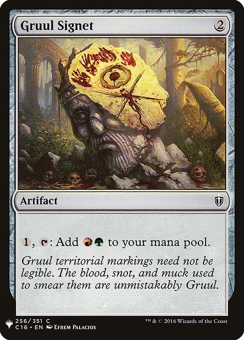 Gruul Signet - The List Reprints