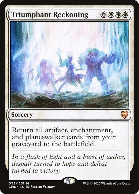 Triumphant Reckoning - Commander Legends