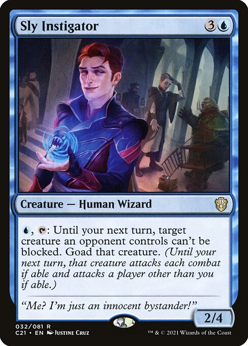 Sly Instigator - Commander 2021