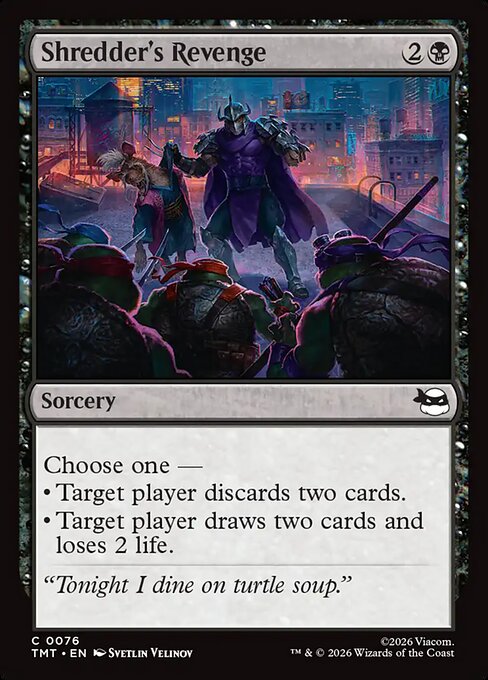 Shredder's Revenge (Foil) - Teenage Mutant Ninja Turtles