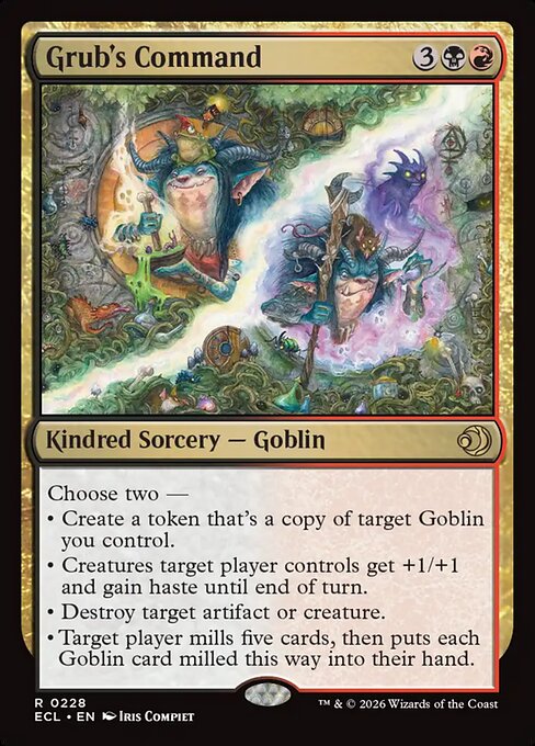 Grub's Command - Lorwyn Eclipsed