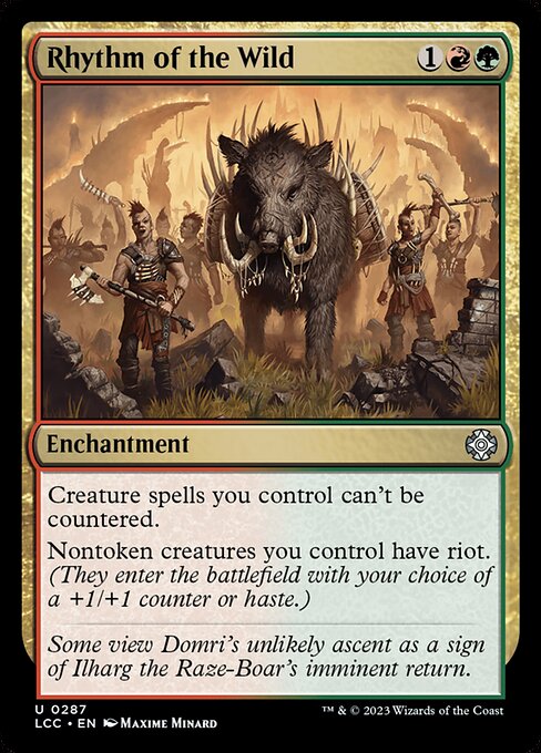 Rhythm of the Wild - Commander: The Lost Caverns of Ixalan