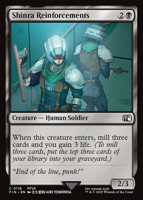 Shinra Reinforcements (Foil) - FINAL FANTASY