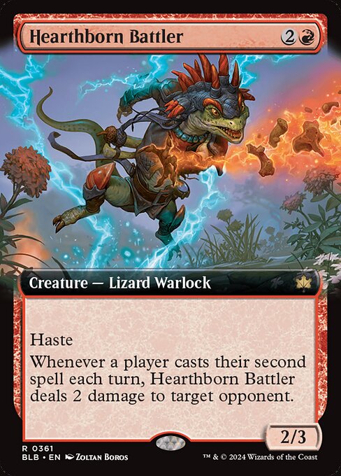 Hearthborn Battler (Extended Art) - Bloomburrow
