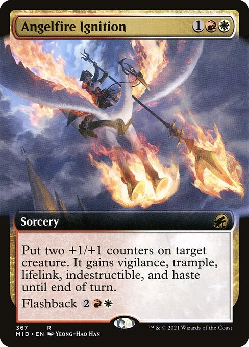 Angelfire Ignition (Extended Art) - Innistrad: Midnight Hunt
