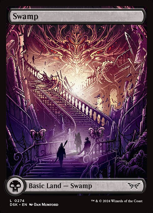 Swamp (0274) - Full Art - Duskmourn: House of Horror