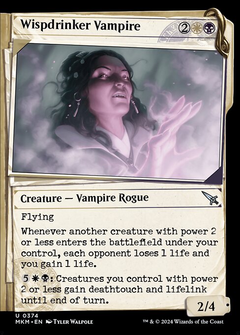 Wispdrinker Vampire (Showcase) - Murders at Karlov Manor