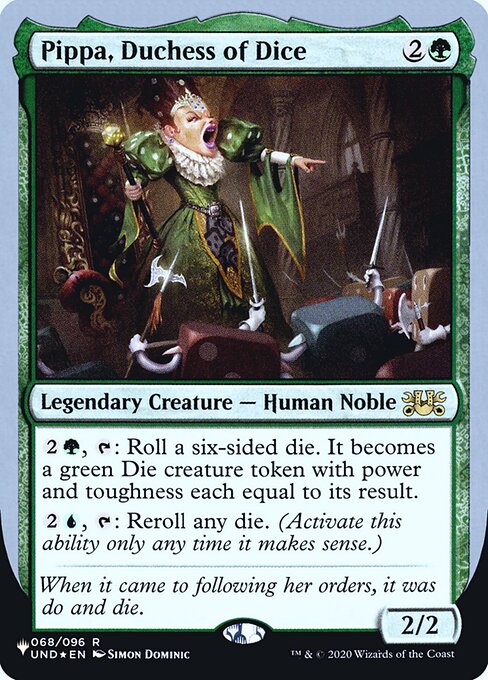 Pippa, Duchess of Dice (Foil) - The List Reprints