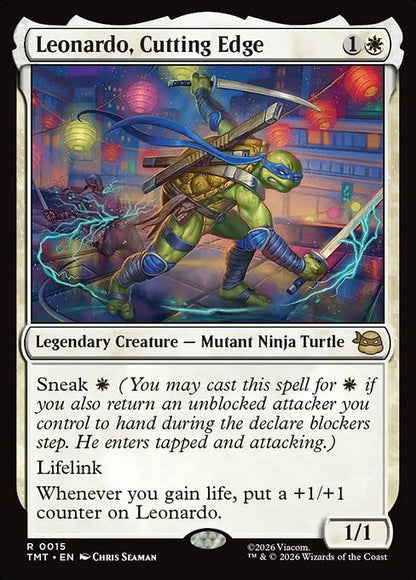 Leonardo, Cutting Edge - Teenage Mutant Ninja Turtles