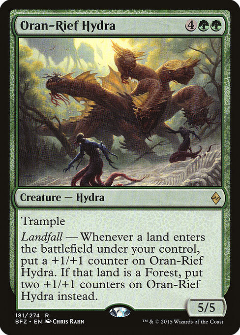 Oran-Rief Hydra (Foil) - Battle for Zendikar