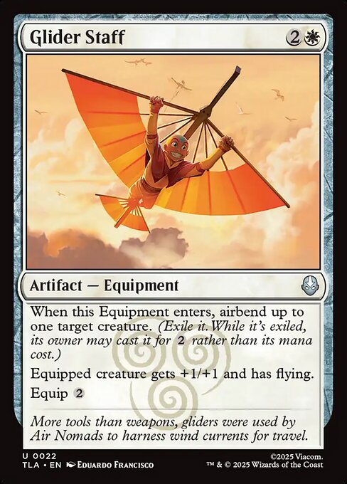 Glider Staff - Avatar: The Last Airbender