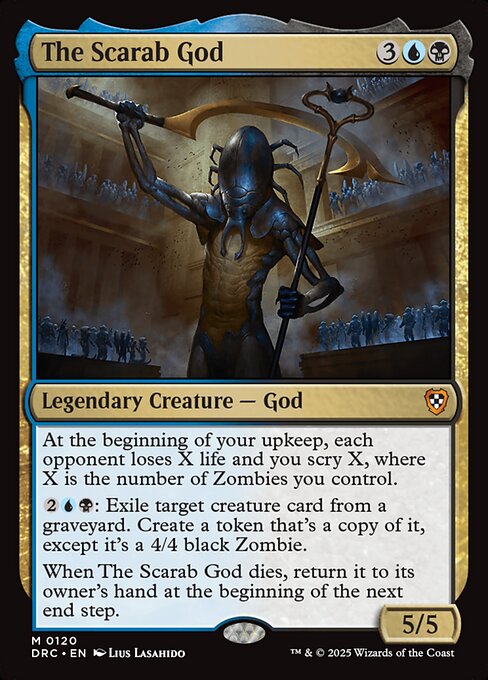 The Scarab God - Commander: Aetherdrift