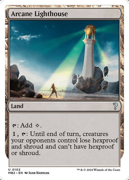 Arcane Lighthouse (White Border) - Mystery Booster 2