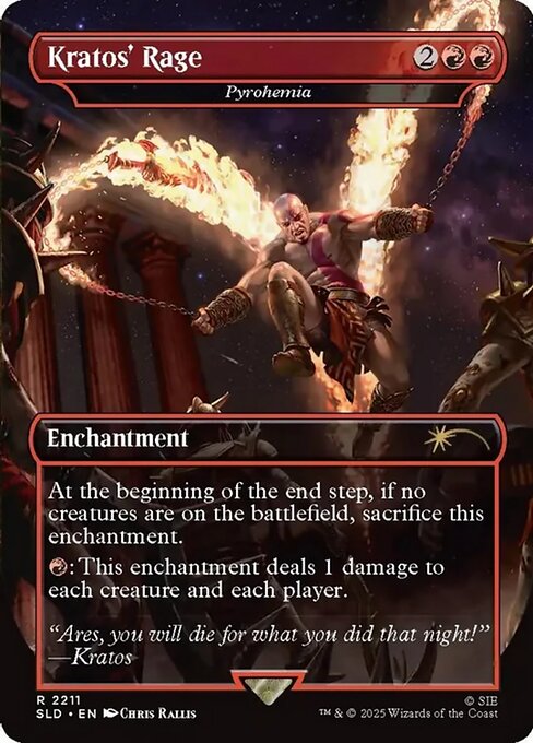 Kratos' Rage - Pyrohemia - Secret Lair Drop Series