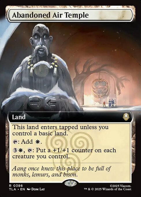 Abandoned Air Temple (Extended Art) (Foil) - Avatar: The Last Airbender