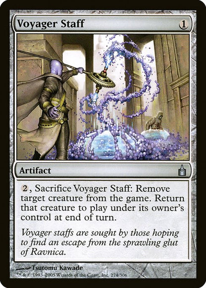 Voyager Staff (Foil) - Ravnica: City of Guilds