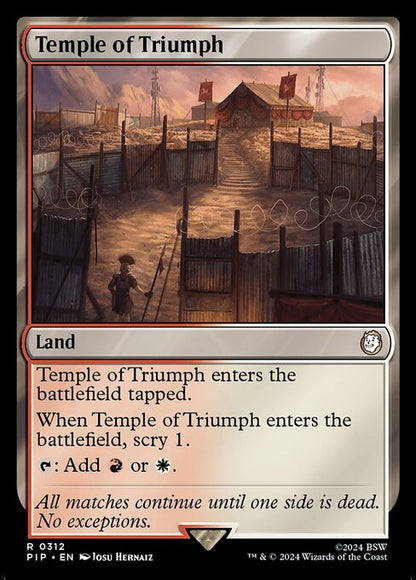 Temple of Triumph - Universes Beyond: Fallout