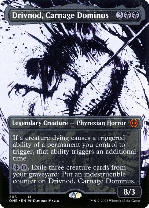 Drivnod, Carnage Dominus (Showcase) - Phyrexia: All Will Be One