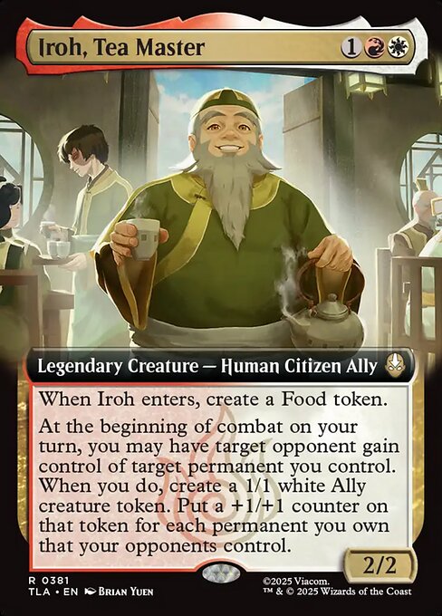 Iroh, Tea Master (Extended Art) - Avatar: The Last Airbender