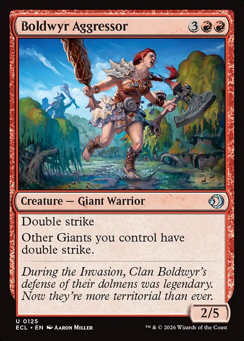Boldwyr Aggressor - Lorwyn Eclipsed