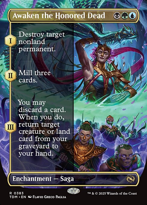 Awaken the Honored Dead (Borderless) - Tarkir: Dragonstorm