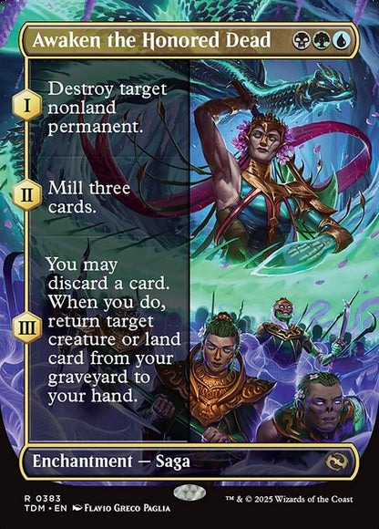 Awaken the Honored Dead (Borderless) - Tarkir: Dragonstorm