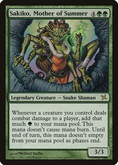 Sakiko, Mother of Summer - Betrayers of Kamigawa