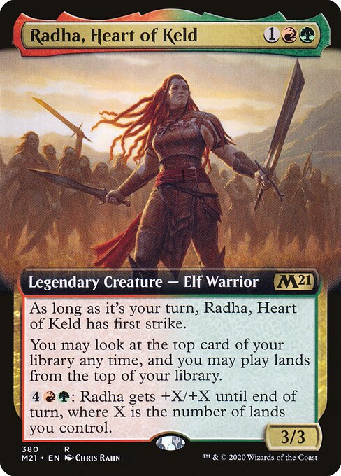 Radha, Heart of Keld (Extended Art) - Core Set 2021