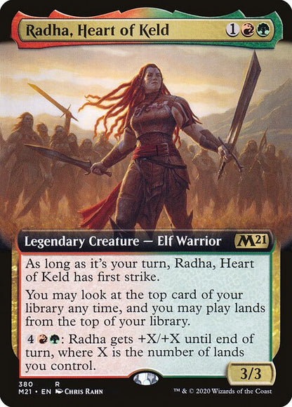 Radha, Heart of Keld (Extended Art) - Core Set 2021