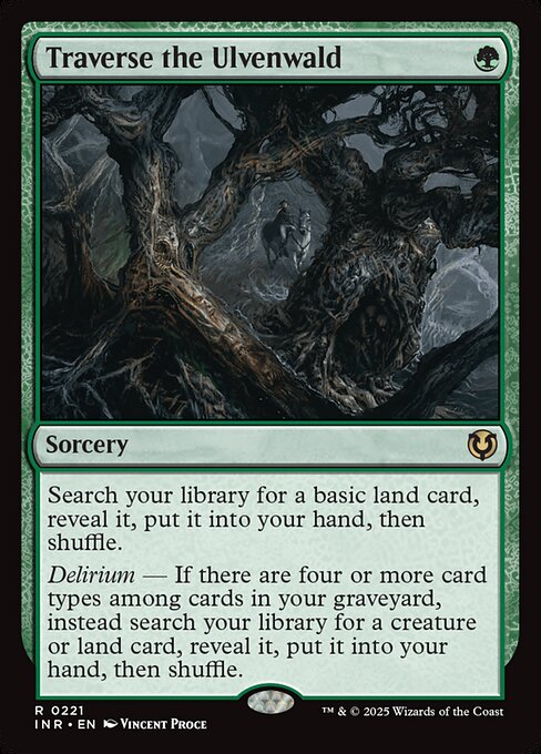 Traverse the Ulvenwald (Foil) - Innistrad Remastered