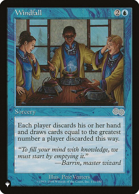 Windfall - The List Reprints