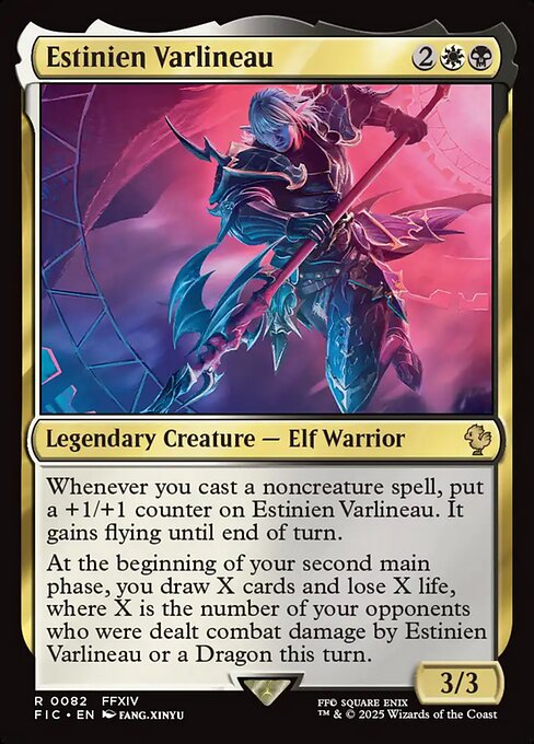 Estinien Varlineau - Commander: FINAL FANTASY