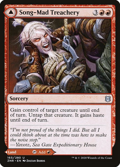 Song-Mad Treachery - Zendikar Rising